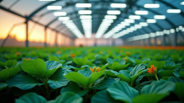 Optimisez votre production avec un éclairage led horticole professionnel