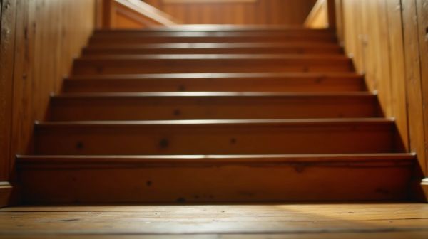 Protéger un escalier bois existant sans toucher à son aspect