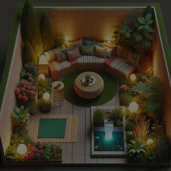 Comment aménager un espace de relaxation dans un petit jardin urbain ?