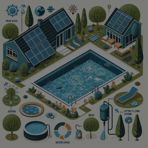 Quelles stratégies adopter pour une piscine respectueuse de l'environnement et faible en consommation énergétique ?