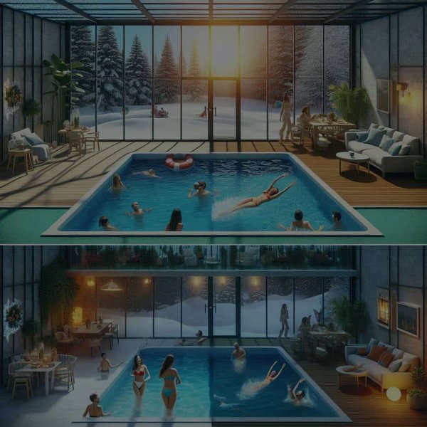 Quels sont les avantages d'une piscine convertible pour les activités saisonnières ?