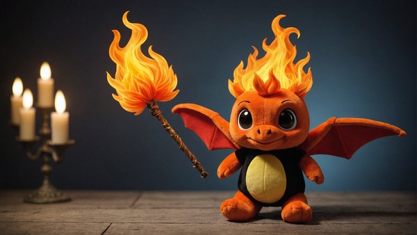 La peluche dracaufeu : un compagnon idéal pour tous les âges